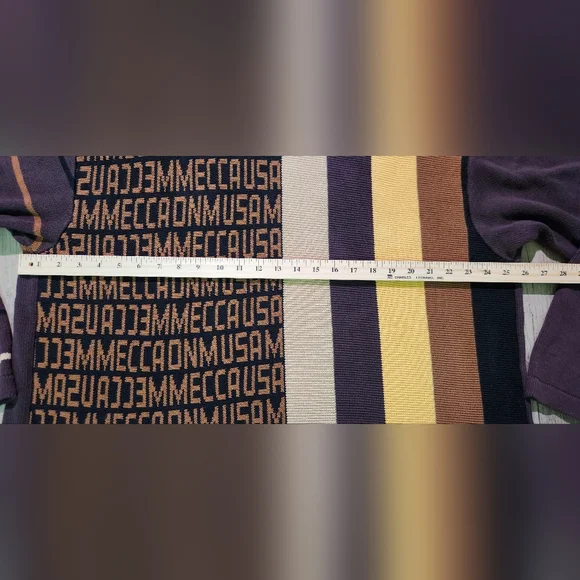 Vintage Y2K Mecca Spellout logo Mens Sweater 2XL relaxed Fit